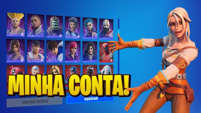 Conta De Fortnite Com Skins