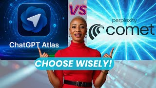 AI Browser BATTLE: ChatGPT Atlas vs Perplexity Comet (Which Tool Should You Choose?)