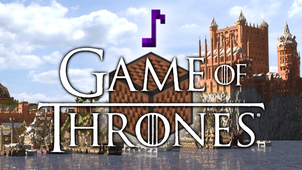 Game of Thrones Main Theme - Minecraft Note Block Cover - YouTube