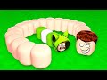 ZMIENILIŚMY SIĘ w WĘŻE w ROBLOX z Fairout! (Roblox Wormface)