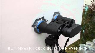 How to View an Eclipse, Sunspots, or the Transit of Venus!