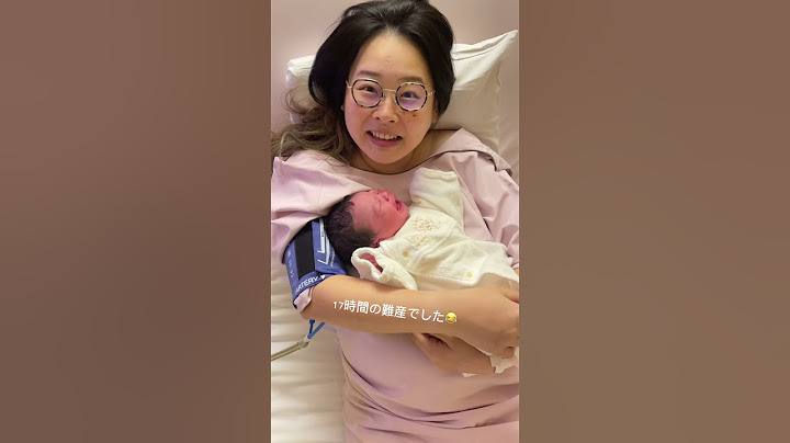👶出産直後（帝王切開）に我が子と初対面！産声をあげる新生児｜Just born baby crying! #新生児 #出産 #ハーフ
