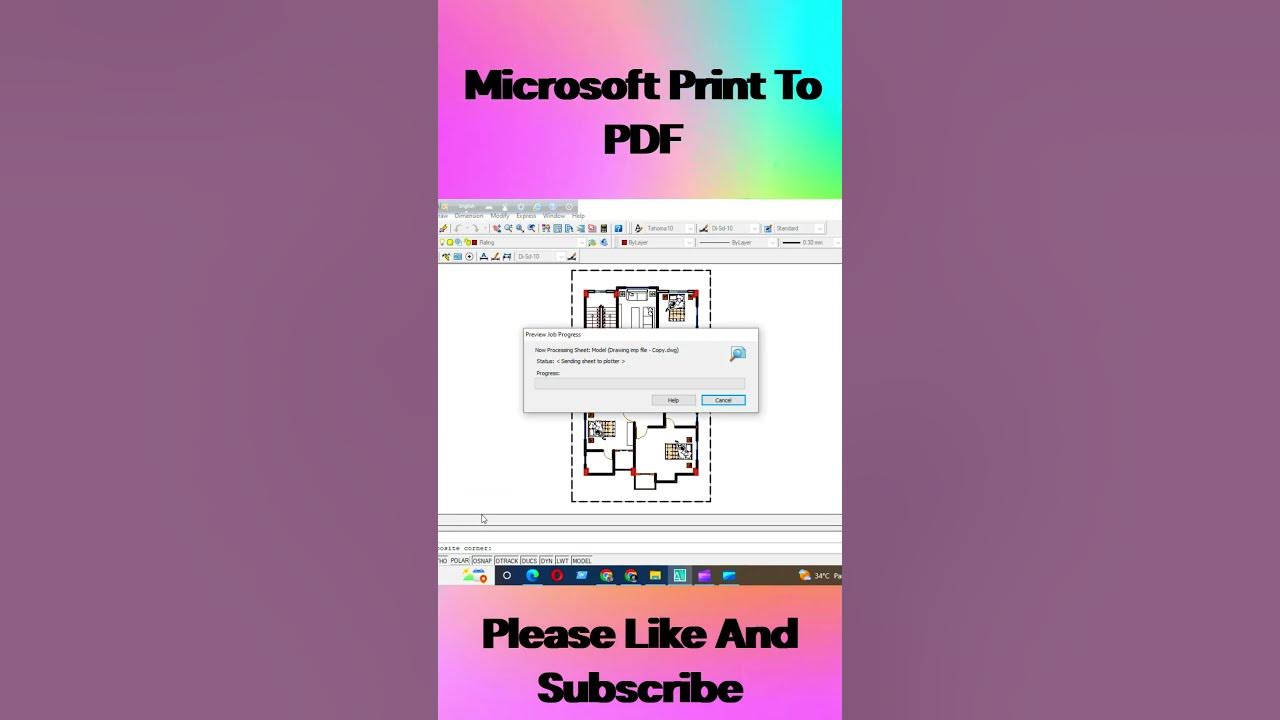 How to print to pdf in autocad autodesk autocad 2024 autocad 