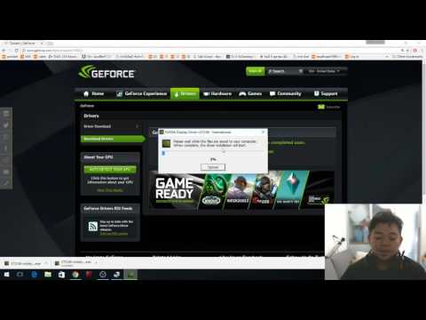 วีดีโอ: วิธีการติดตั้งไดรเวอร์ Nvidia GT