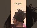 no retwist loc styles for short fluffy locs: full vid on channel! #locjourney #locs