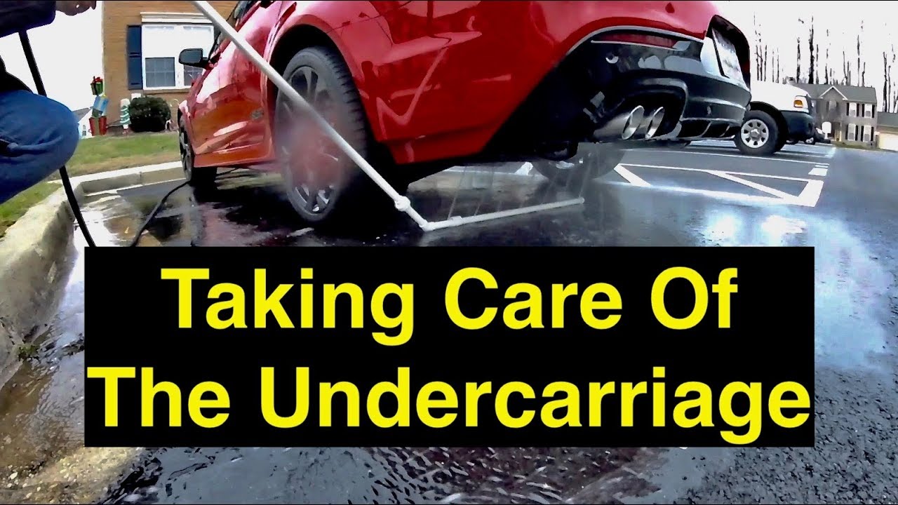 How To Wash Car Undercarriage Chevy SS YouTube