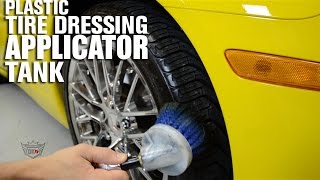 Plastic Tire Dressing Applicator Tank 
