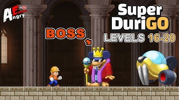 Super DuriGo - Levels 16-20 + BOSS / Gameplay Walkthrough (Android, iOS)