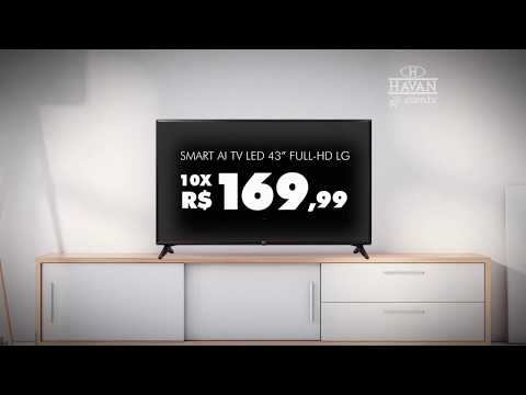 Havan | Smart TV Led 43" LG - Havan | Smart TV Led 43" LG