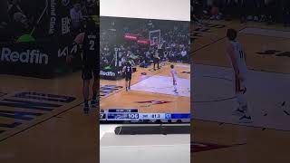 Keon Ellis makes a logo shot at the buzzer against the Heat￼