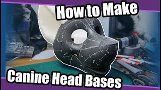 How To Make A Canine EVA Foam Base For Fursuits + Template/Pattern