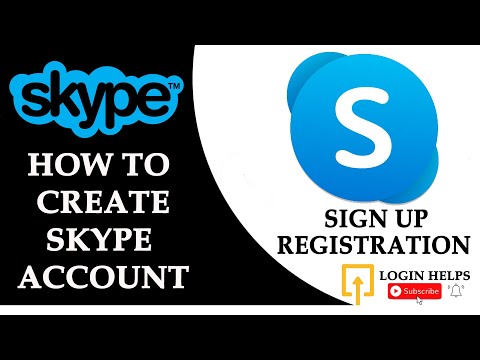 Video: How To Register On Skype For Free