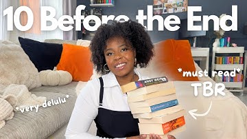 10 Books I Have to Read Before 2025 Ends… or else