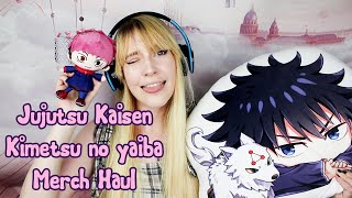 AliExpress Jujutsu Kaisen und Kimetsu no yaiba Anime Merch Haul :D