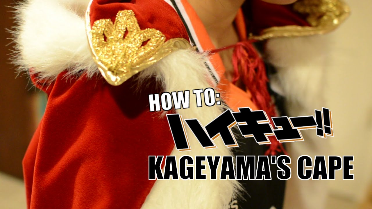 Haikyuu!! Cosplay: How To Make a Cape (Kageyama's Cape)