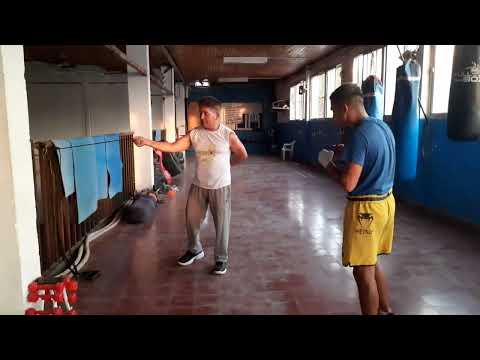 Entrenamiento de Felipe Clavero