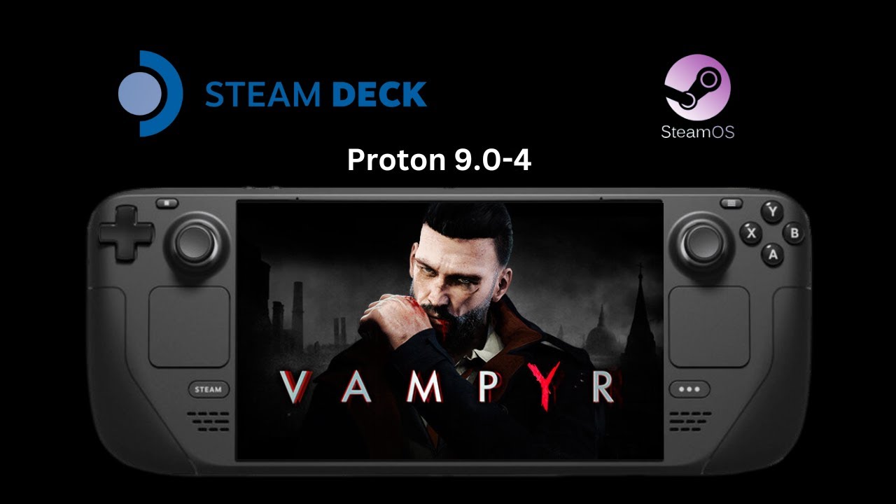 Vampyr (2018) - Steam Deck Gameplay
