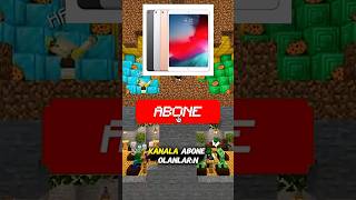 Minecraft Ama Tablet Seçimi #minecraft #minecraftshorts #shorts #animation