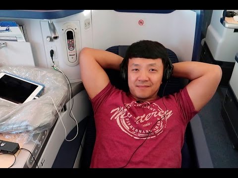 All Nippon Airways(ANA) Business Class From San Francisco to Tokyo Japan