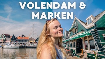 Volendam & Marken - the perfect day trip from Amsterdam 🐟 Netherlands travel vlog