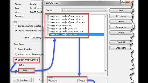 Tuyệt Chiêu In Ấn Bản Vẽ Trong Phần Mềm Revit