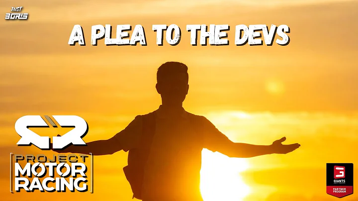 Project Motor Racing | Please Devs Fix This Problem!
