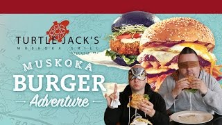 Ryan and Johnny Garbutt’s Muskoka Burger Adventure at Turtle Jack’s