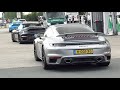 Porsche 992 Turbo S - Revs, FAST Accelerations, Fly-By on track Etc!