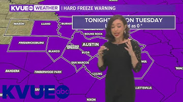 Austin, Texas weather update: KVUE gives latest winter weather update | KVUE