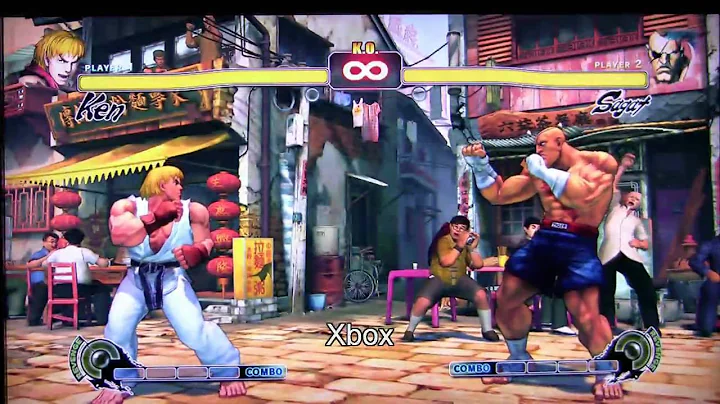 StreeFighter4 comparison of Xbox 360 and Playstation 3 HD
