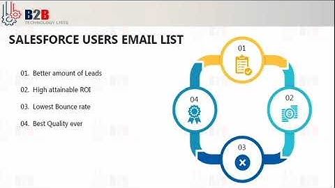Top Salesforce Users Email List Providers