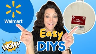 QUICK & EASY Walmart DIY Crafts Using WOOD ROUNDS News