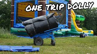 One trip dolly review - electric dolly for bounce house