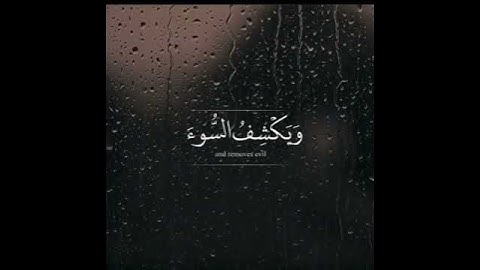 | سورة النمل | الشيخ ياسر الدوسري | أَمَّن يُجِيبُ ٱلۡمُضۡطَرَّ إِذَا دَعَاهُ | آيات  - ٦٢ |