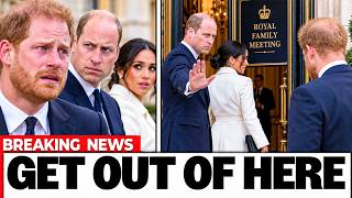 Harry ARRIVES For UK Family Meeting — William Allows Meghan Inside But Refuses His Entry