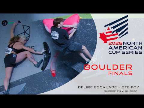 2026 NACS Boulder Finals -  Délire Escalade – Ste-Foy - Québec City, Quebec