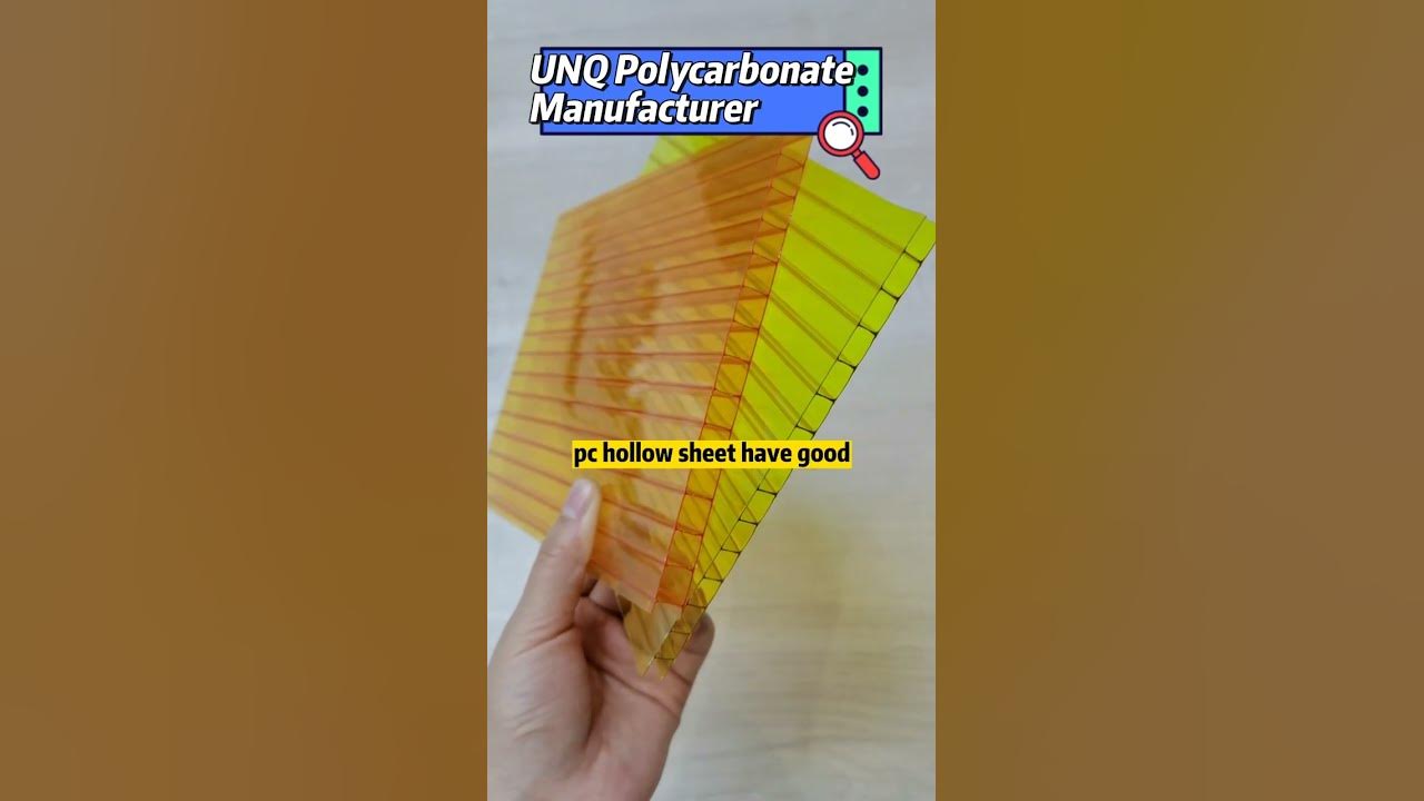 Multiwall and Twinwall Polycarbonate Sheets Supplier - UNQ