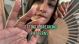 Fast Aggressive Asmr Setting & Breaking The Pattern Hand Sounds, Hair Parting, Scanning