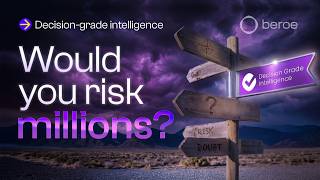 Decision-Grade Intelligence: The Foundation of Procurement AI