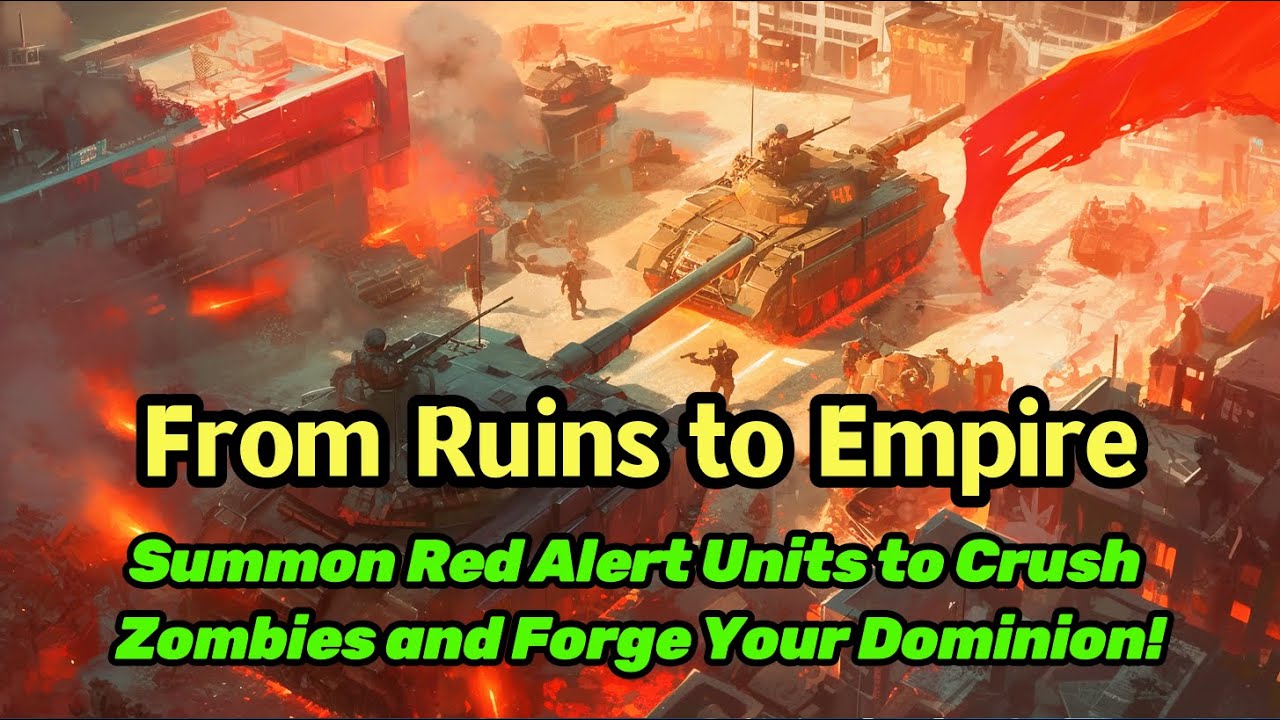 From Ruins to Empire：Summon Red Alert Units to Crush Zombies and Forge Your Dominion!