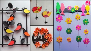 4 Beautiful Paper Wall Hanging|| Paper Craft For Home Decoration || Easy Craft || Easy Wall Hanging