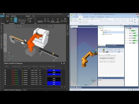 Offline Programming with Stäubli Robots | Visual Components 4.1