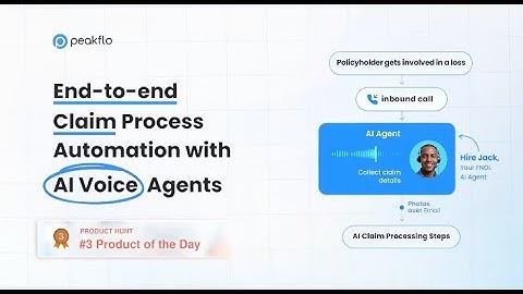 End-to-end claim process automation with Voice AI Agents