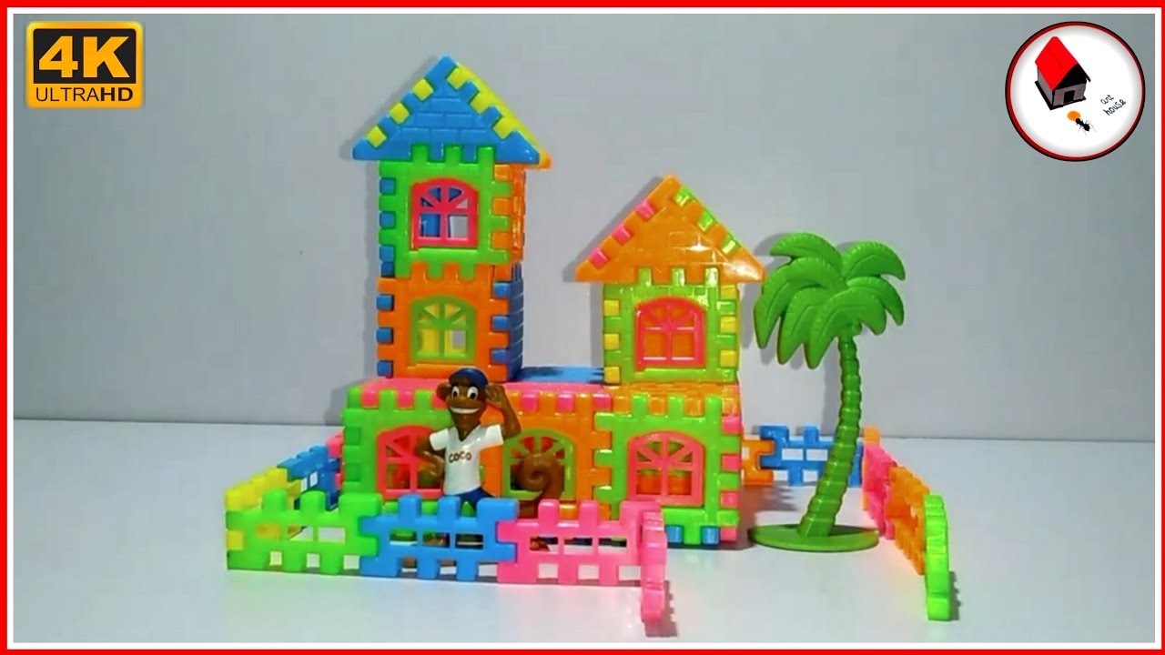 DIY Miniture Building Block House (#2) /Making Mini Building Block House/See More Videos/2021