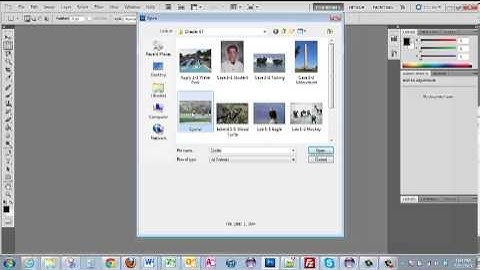WEB 111 Video 1: Introduction to Photoshop CS5