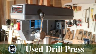 卓上ボール盤 高儀アースマン DP-300（中古）の簡単レビュー／A brief introduction to the drill press