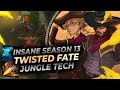 Twisted fate jungle doesnt need a leash in season 13  league of legends