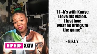 B.F.L.Y. On Why She Thinks Her Brother The Game Said Kanye West Did More For Him Than Dr. Dre