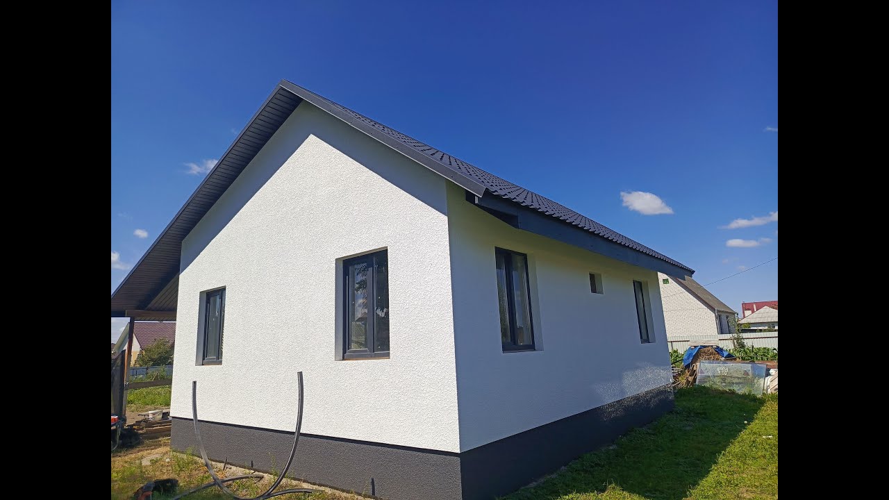 Утепление бани и монтаж софита! - YouTube