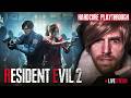 Resident Evil 2 Remake - Hardcore Mode - Waiting For Requiem - 🔴 LIVE